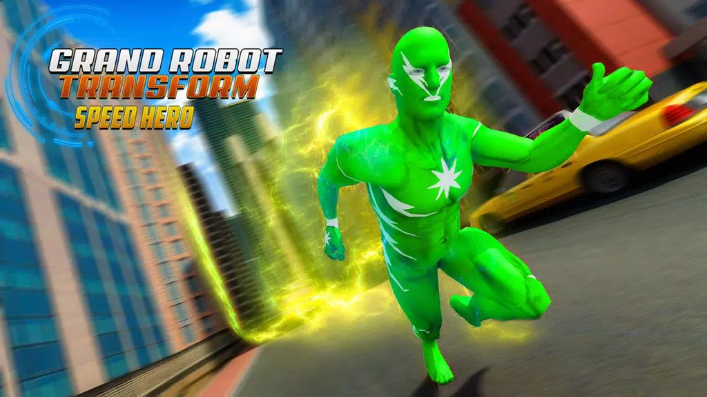 Light Speed Hero Robot Crime City Screenshot 3