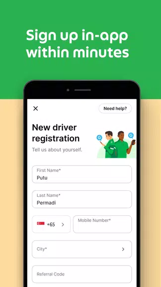 Grab Driver: App for Partners Screenshot 2