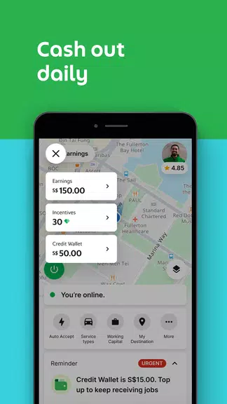 Grab Driver: App for Partners Screenshot 4