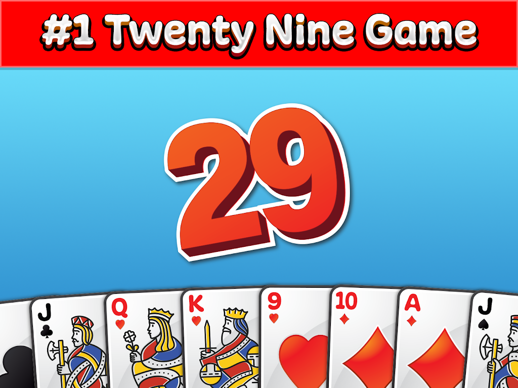 Card Game 29 - Best Fast 28 Card play twenty nine Screenshot 4