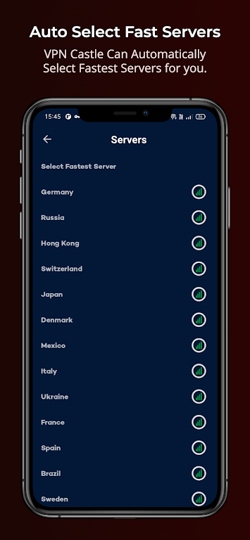 VPN Castle : Secure VPN Proxy Screenshot 3