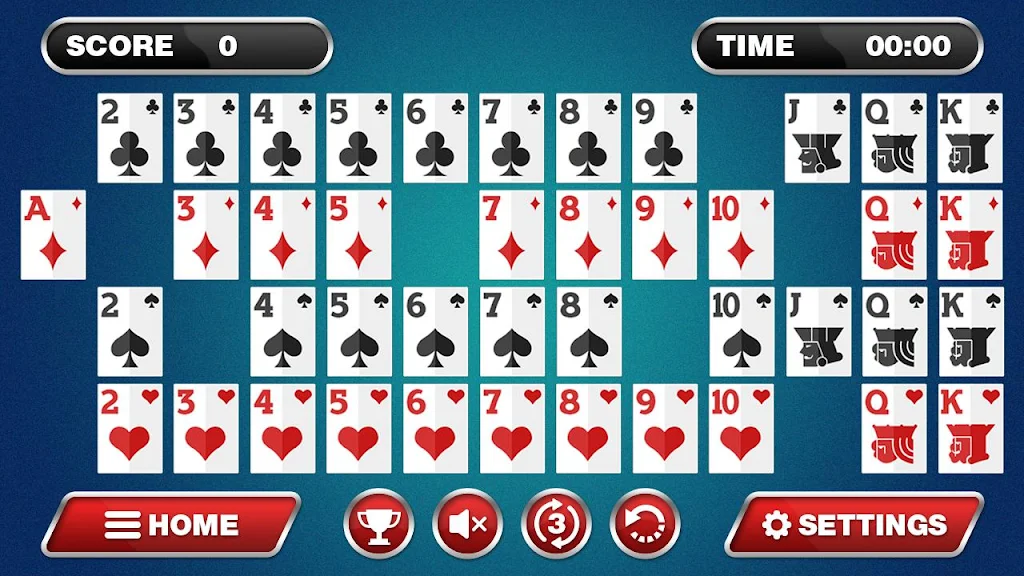 Gaps Solitaire Screenshot 2