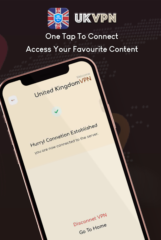 VPN United Kingdom- get UK VPN Screenshot 2