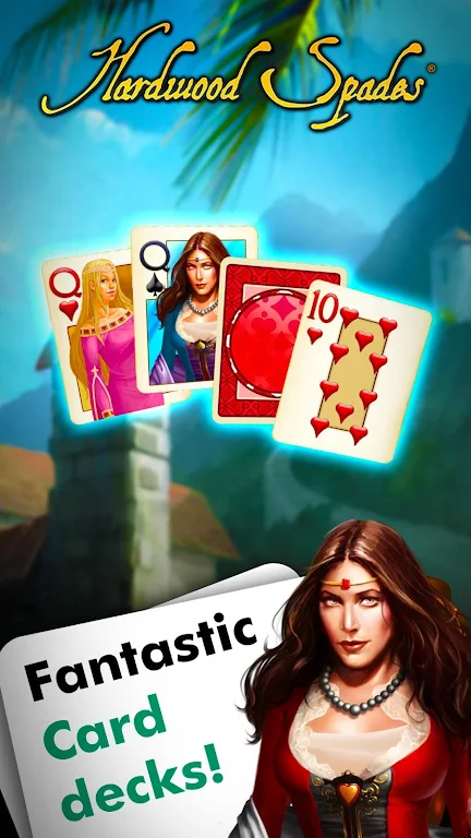 Hardwood Spades: Classic Cards Screenshot 4