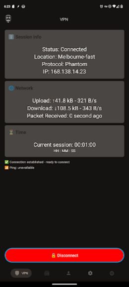 Phantom VPN: Fast & Secure Screenshot 2