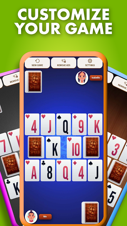 Speed Solitaire—Spit Card Game Screenshot 2