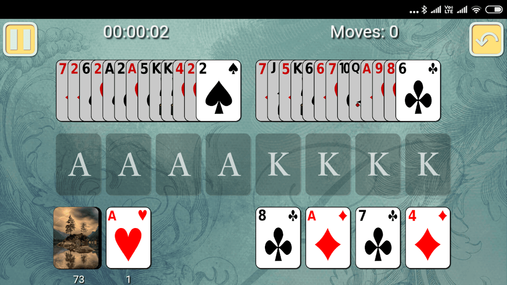 Aces and Kings Solitaire Screenshot 2