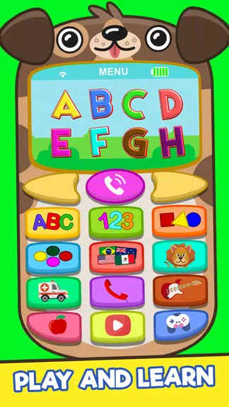 My Educational Phone for Kids Screenshot 1