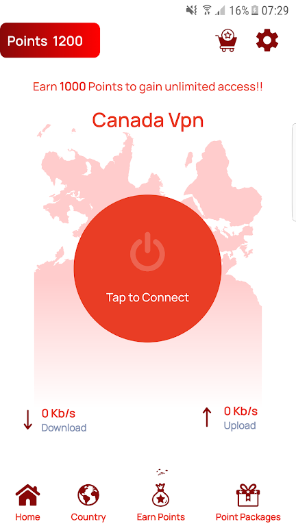 Canada VPN Fast & Secure Proxy Screenshot 2