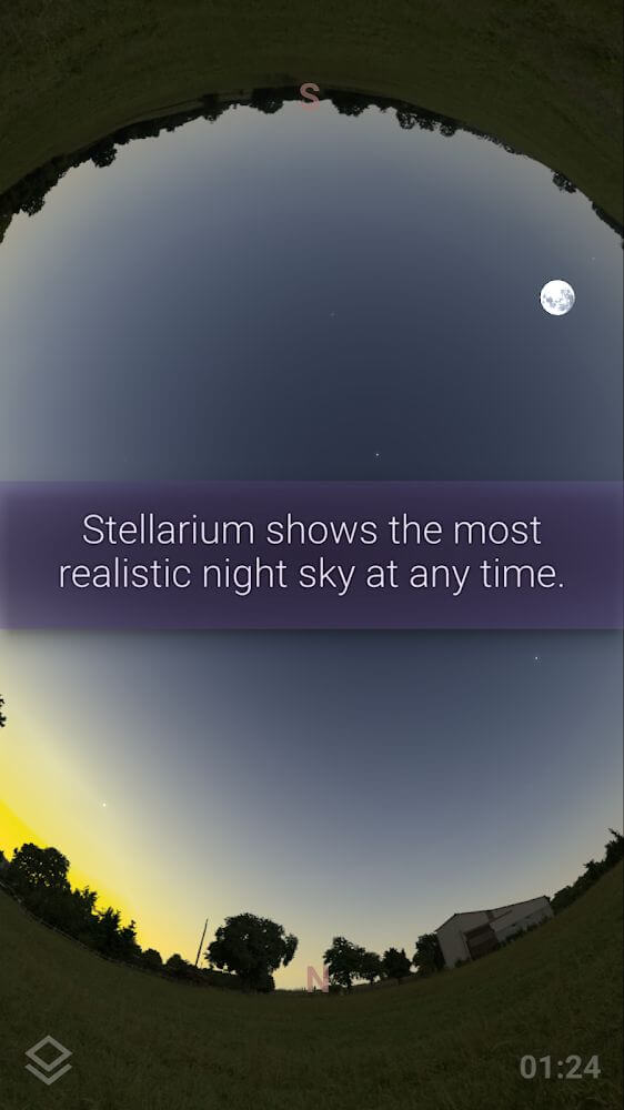 Stellarium Mobile PLUS Screenshot 1 