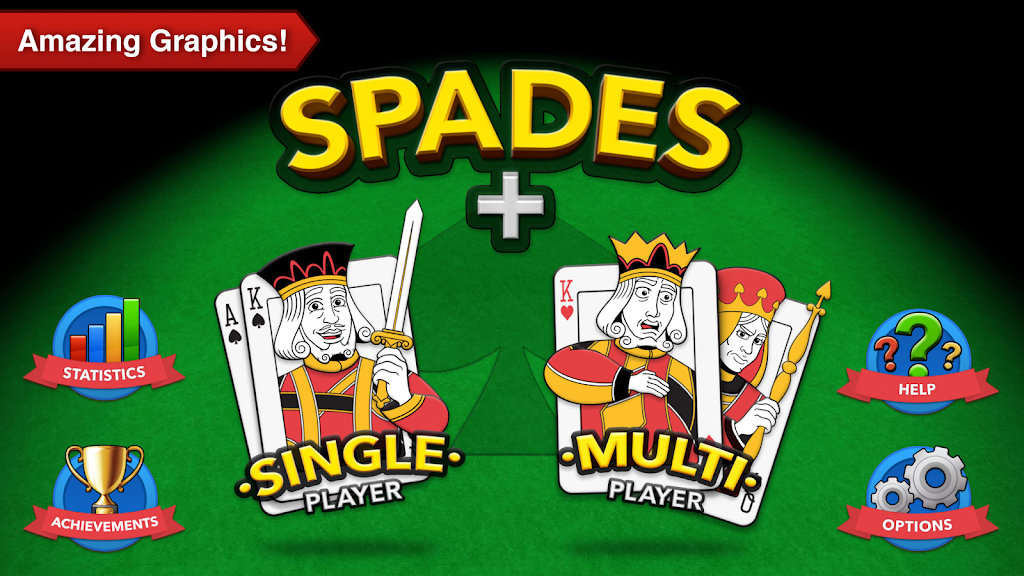 Spades + Card Game Online Screenshot 2 