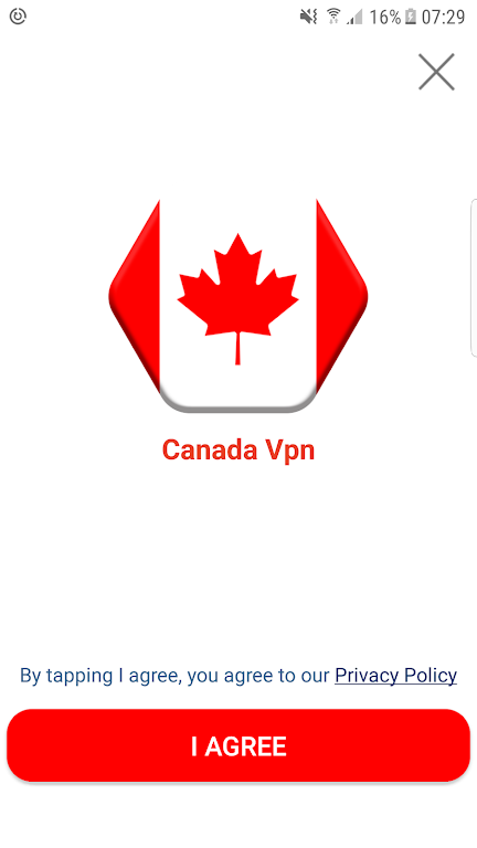 Canada VPN Fast & Secure Proxy Screenshot 1