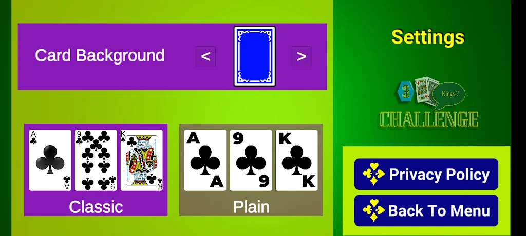 Challenge - Card Game Screenshot 2