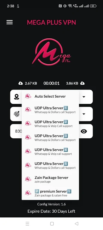 Mega Plus Vpn Screenshot 3