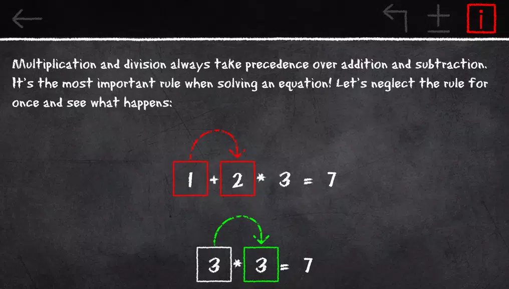 x=1: Learn to solve equations Screenshot 4