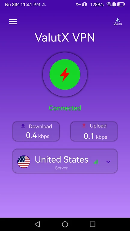 ValutX VPN - Secure Fast VPN Screenshot 1