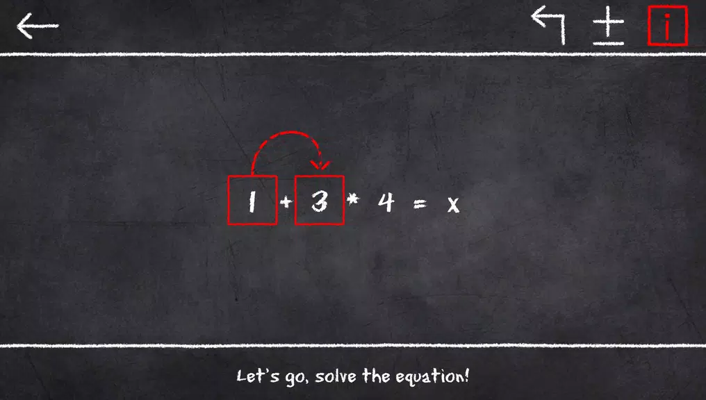 x=1: Learn to solve equations Screenshot 3