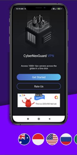 CyberNexGuard VPN Screenshot 1