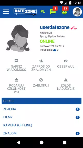 Datezone - Oficjalna aplikacja Screenshot 4