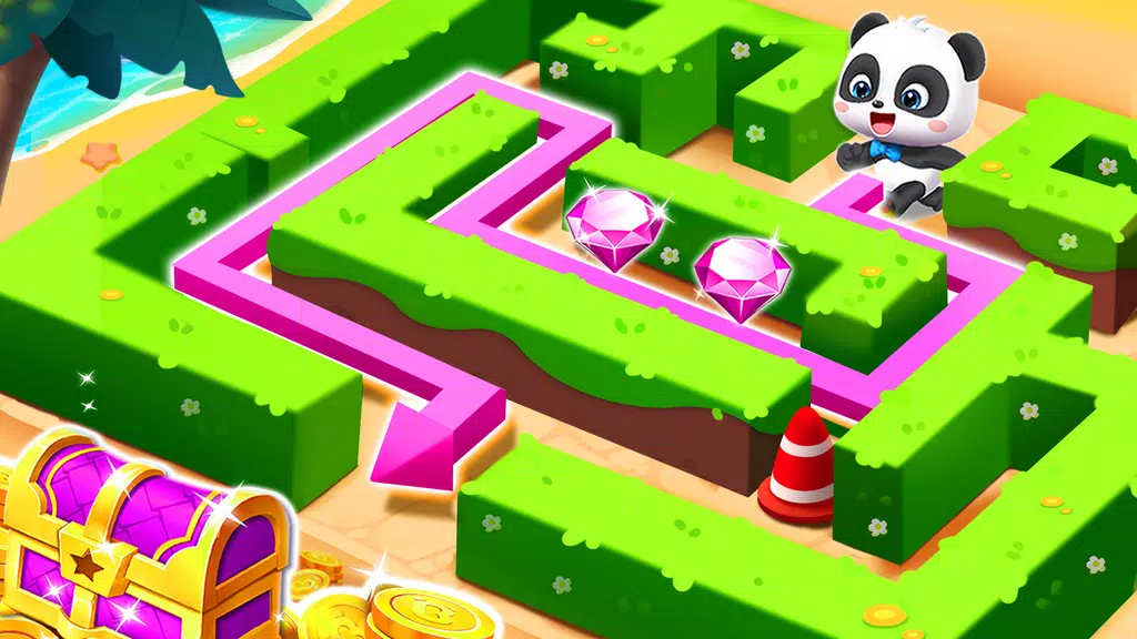 Baby Panda's Kids Puzzles Screenshot 2