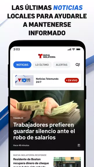 Telemundo Nueva Inglaterra Screenshot 1