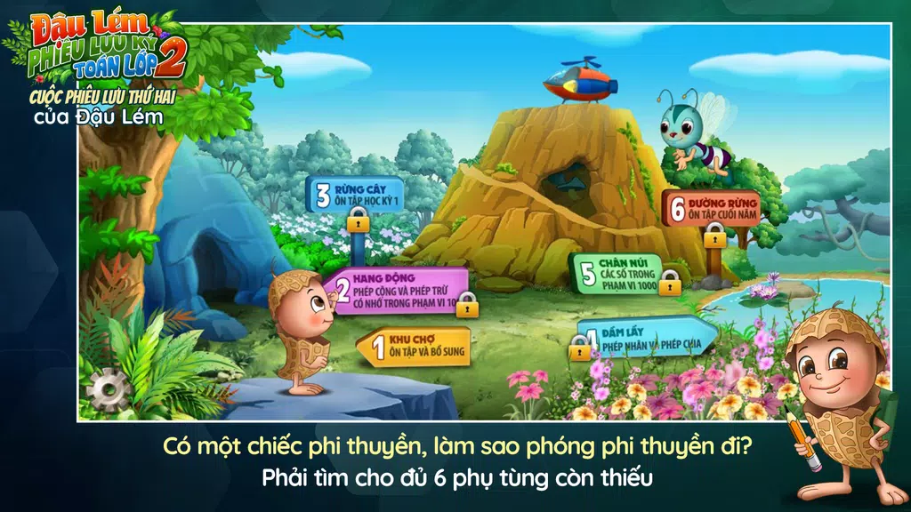 Đậu Lém - Toán 2 Screenshot 2