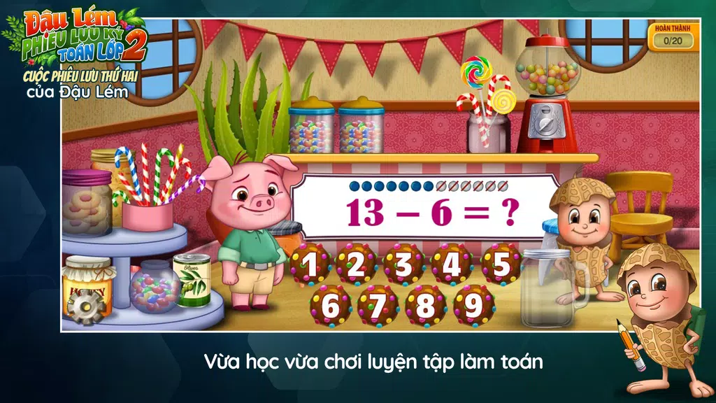 Đậu Lém - Toán 2 Screenshot 3