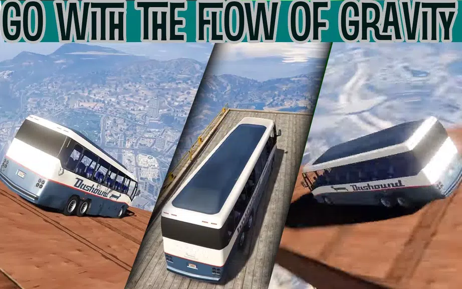 Heavy Bus Mega Ramps Stunts Screenshot 2