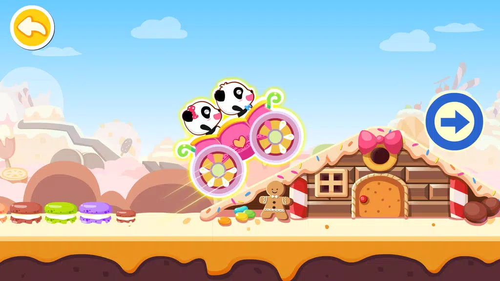 Baby Panda Car Racing Screenshot 2