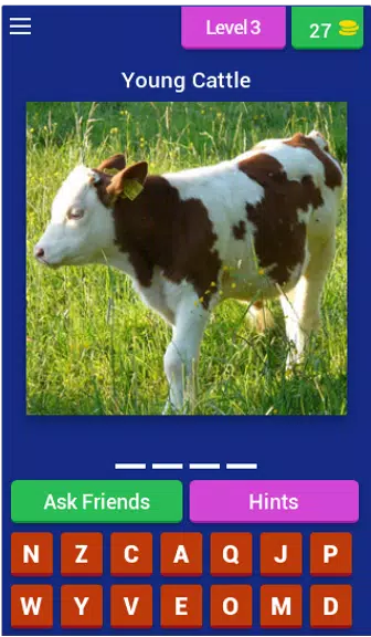 Animal Name: Male, Female, & Young (Animal Game) Screenshot 3 