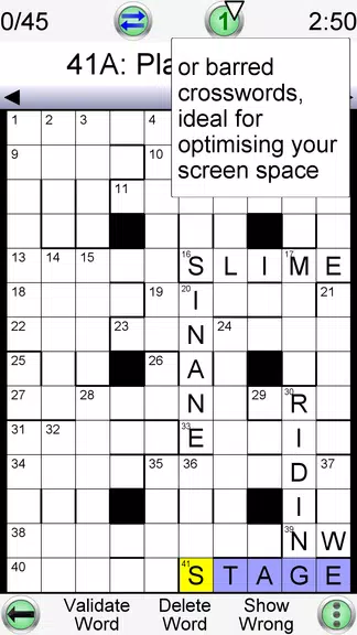 Arrow Crossword Screenshot 3 