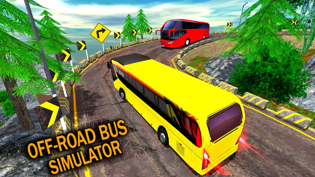 Offroad Coach Tourist Bus Game Screenshot 3