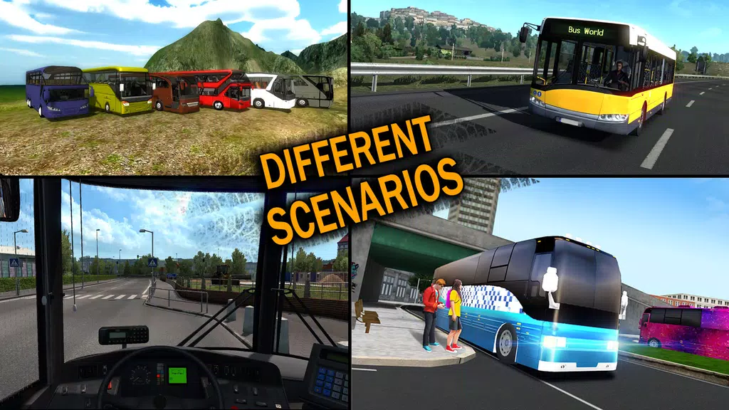 Offroad Coach Tourist Bus Game Screenshot 2