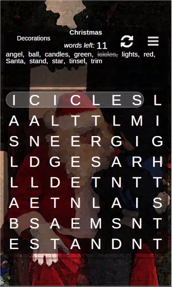 Holiday Word Search Puzzles Screenshot 3