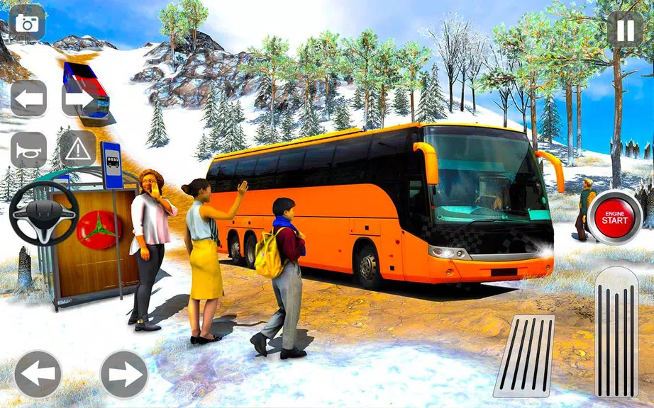 Offroad Coach Tourist Bus Game Screenshot 4