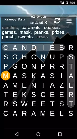 Holiday Word Search Puzzles Screenshot 1