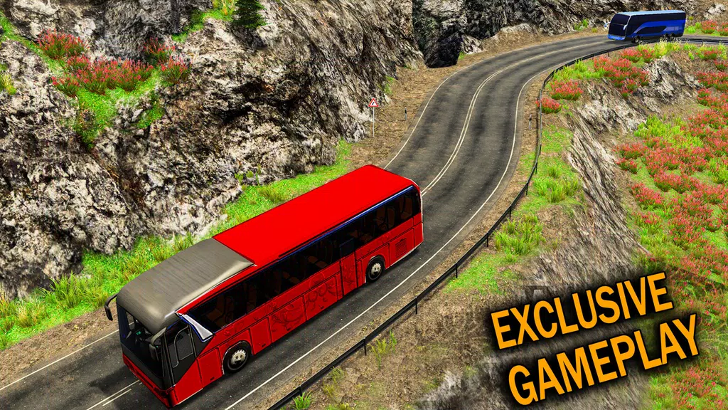 Offroad Coach Tourist Bus Game Screenshot 1