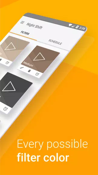 Blue light filter & Night mode Screenshot 2