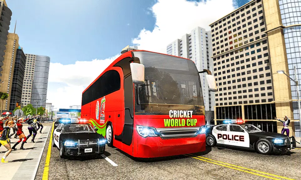 World Cricket Cup Bus Driver Screenshot 1 