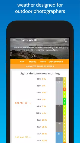 Fotocast - Weather Forecast fo Screenshot 1