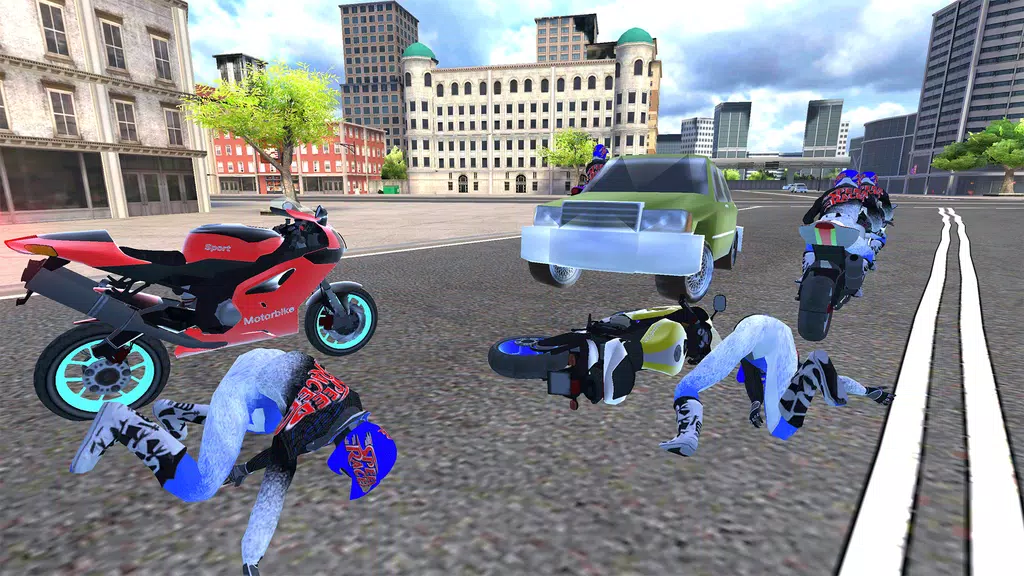 Real Moto Bike City Racing Screenshot 4