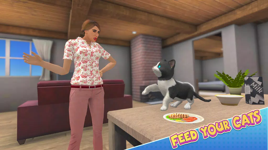 Kitten Game Pet Cat Simulator Screenshot 3 