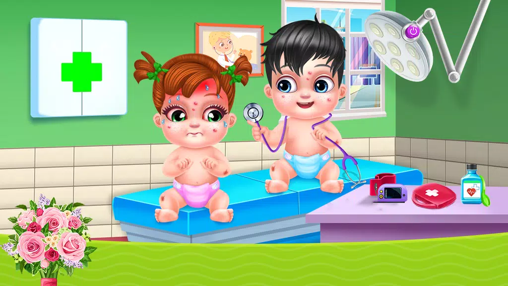 Newborn Baby Doctor Care Game Screenshot 1 