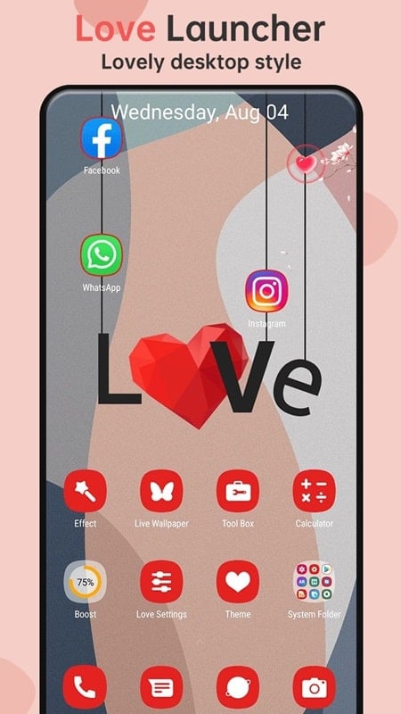 Love Launcher Screenshot 1