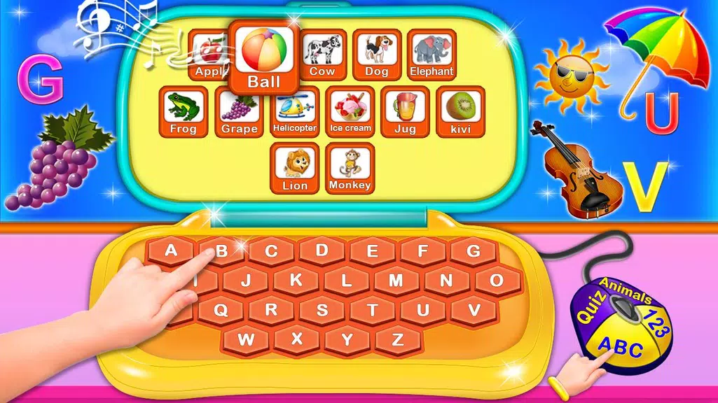 Alphabet Laptop - Educational Screenshot 2