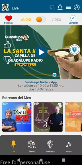 Guadalupe Radio Screenshot 2