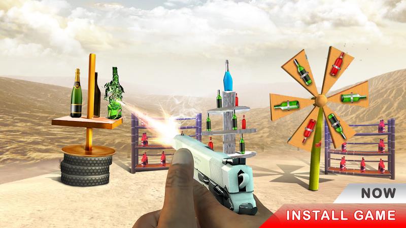 Gun Bottle Shooting game Screenshot 8