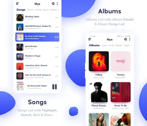 Nyx Music Player Screenshot 2