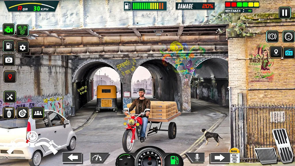 Tuk Tuk Rickshaw: Auto Game Screenshot 3