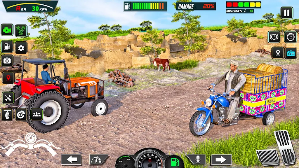 Tuk Tuk Rickshaw: Auto Game Screenshot 1